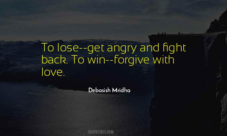Fight And Win Quotes #246053