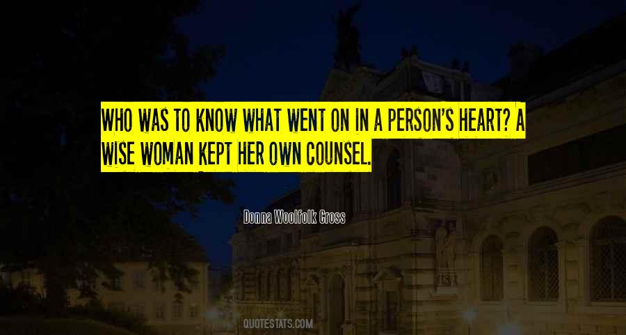 Quotes About Wise Counsel #1036279