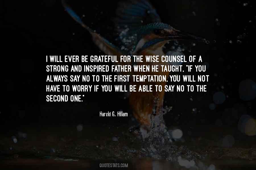 Quotes About Wise Counsel #1351154