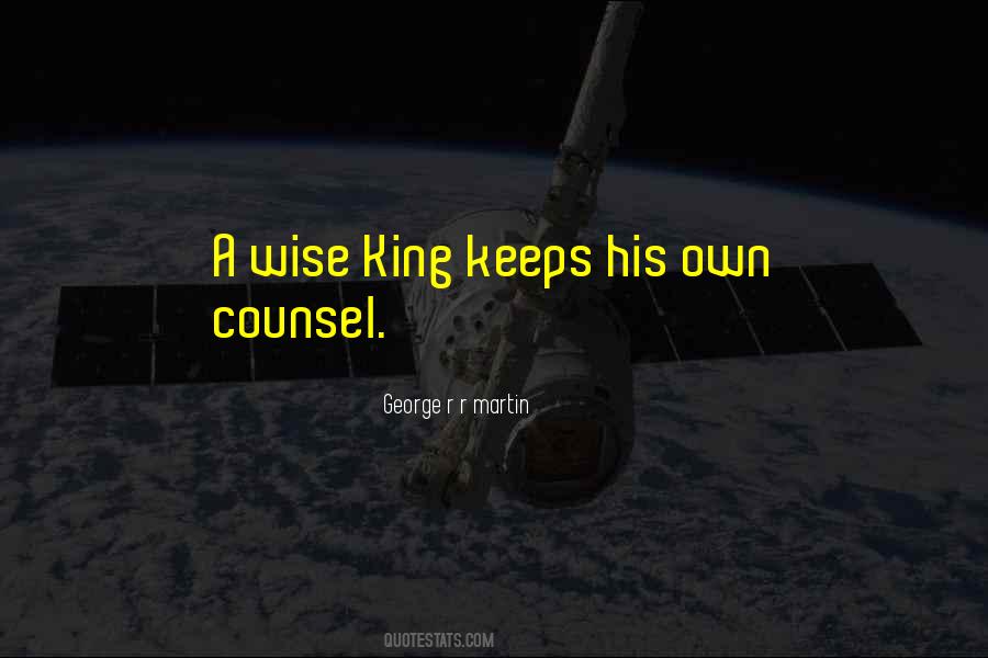 Quotes About Wise Counsel #420053