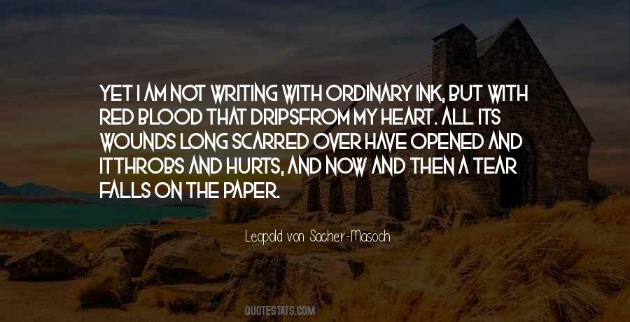 Quotes About Writing From The Heart #1322476