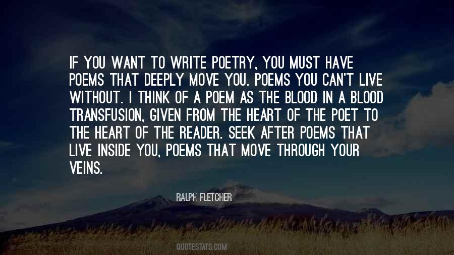 Quotes About Writing From The Heart #844224