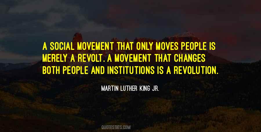 Revolution Movements Quotes #316892