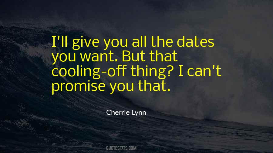 Quotes About Dates #1002853