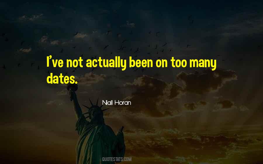 Quotes About Dates #932707