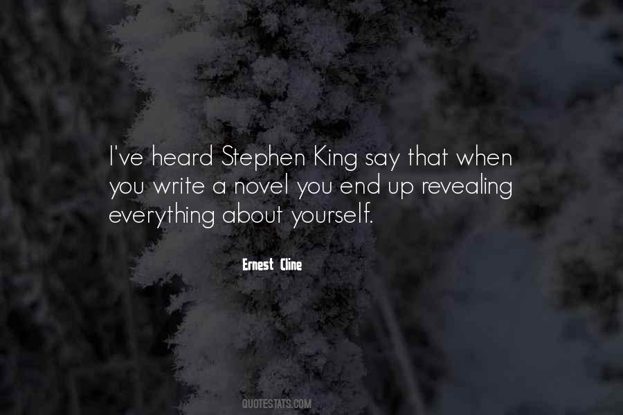 Quotes About Stephen King's Writing #10384