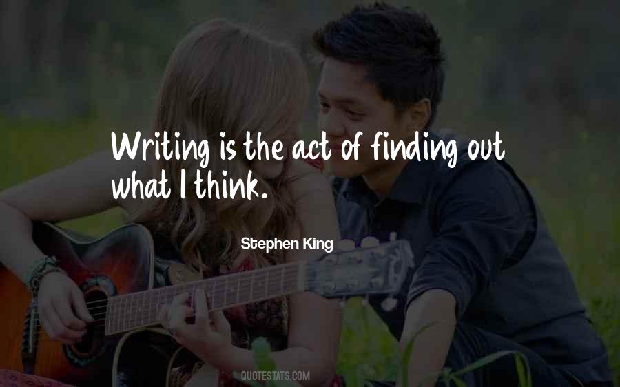 Quotes About Stephen King's Writing #113030