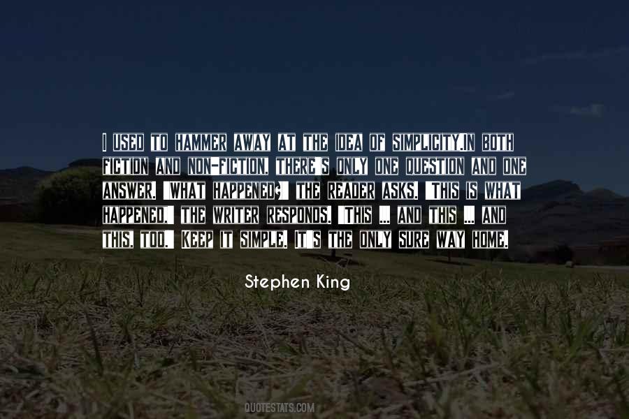Quotes About Stephen King's Writing #1412818