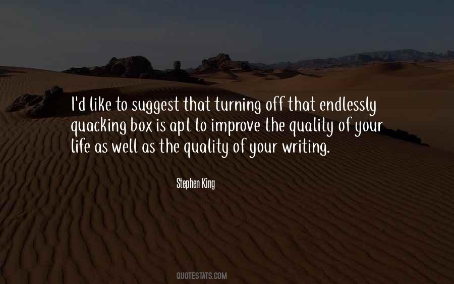 Quotes About Stephen King's Writing #177012