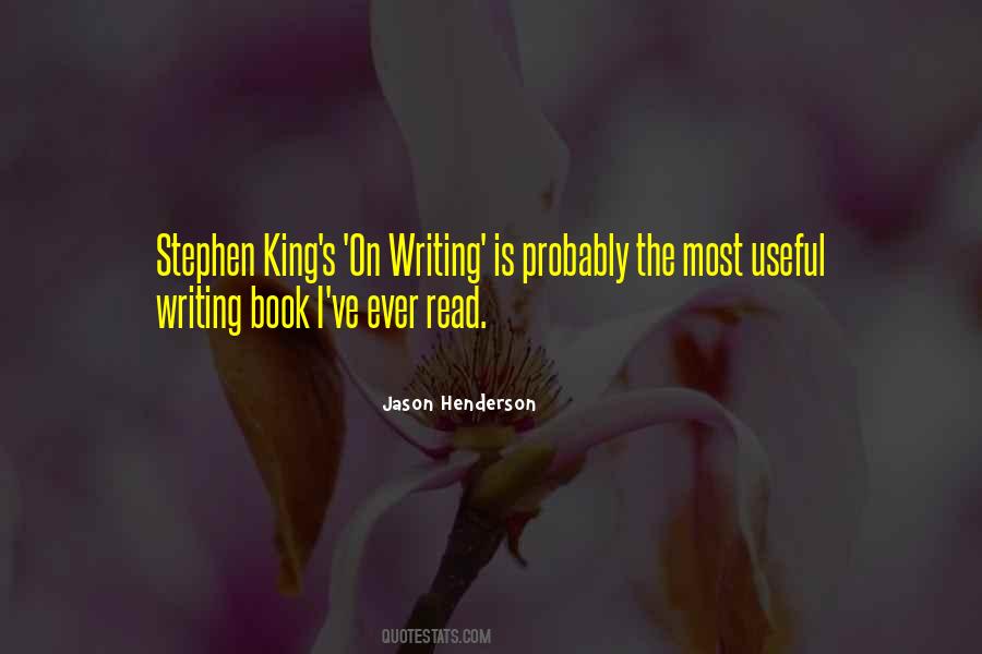 Quotes About Stephen King's Writing #1864791