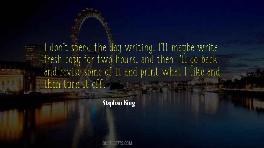 Quotes About Stephen King's Writing #20731