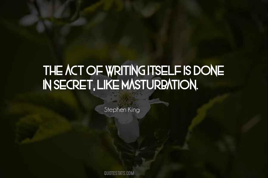 Quotes About Stephen King's Writing #250528