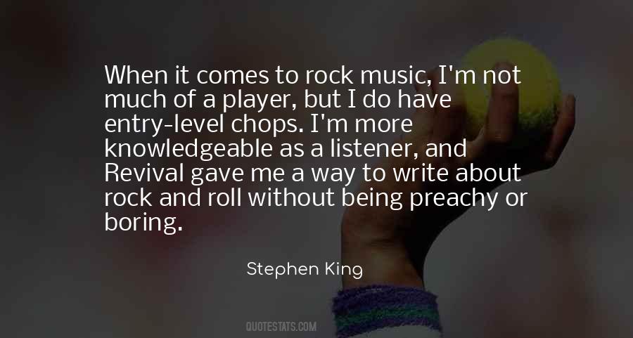 Quotes About Stephen King's Writing #369662