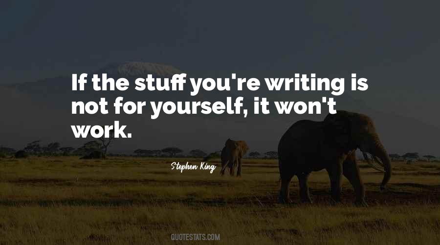 Quotes About Stephen King's Writing #401746