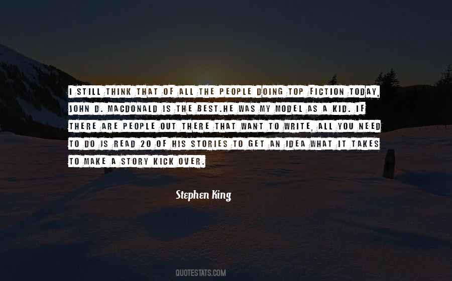 Quotes About Stephen King's Writing #443642