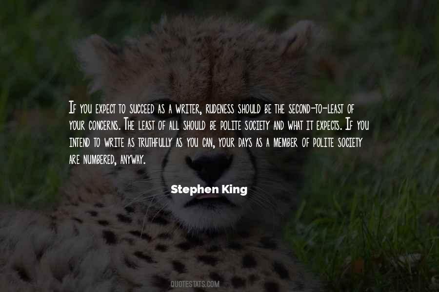 Quotes About Stephen King's Writing #464128