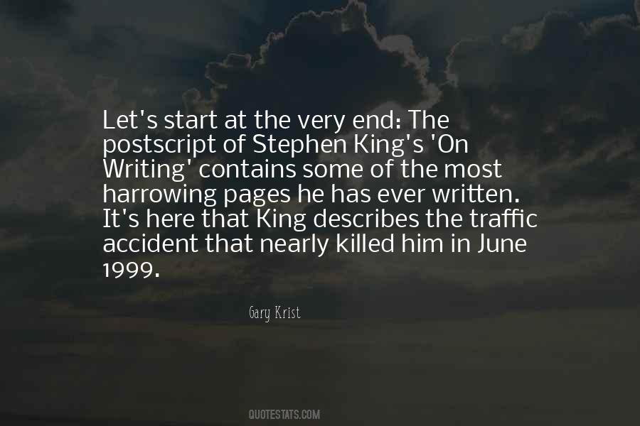 Quotes About Stephen King's Writing #585228