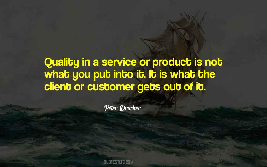Quotes About Quality Service #1222751