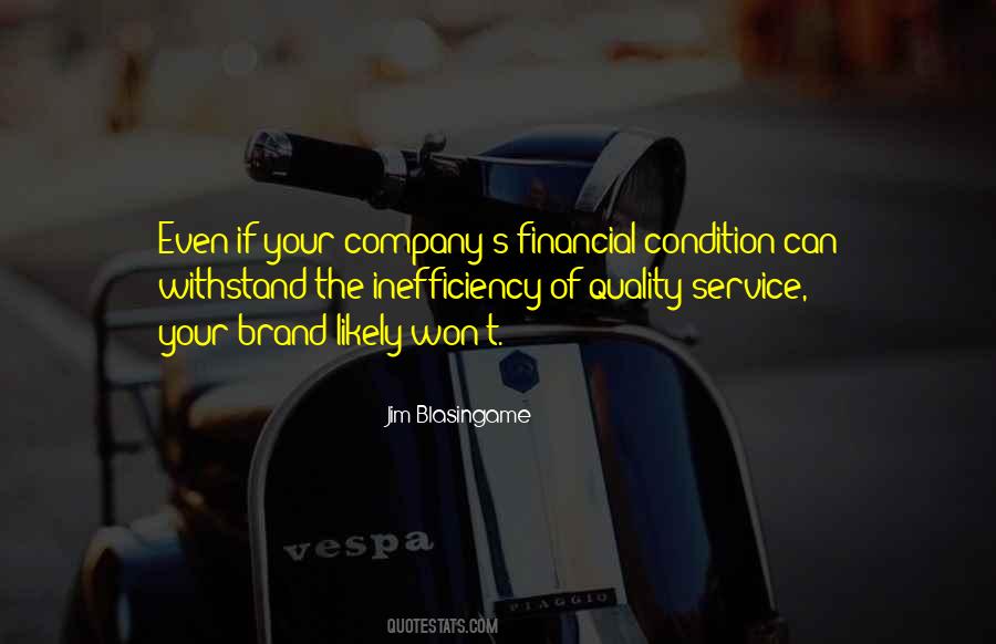 Quotes About Quality Service #1614579