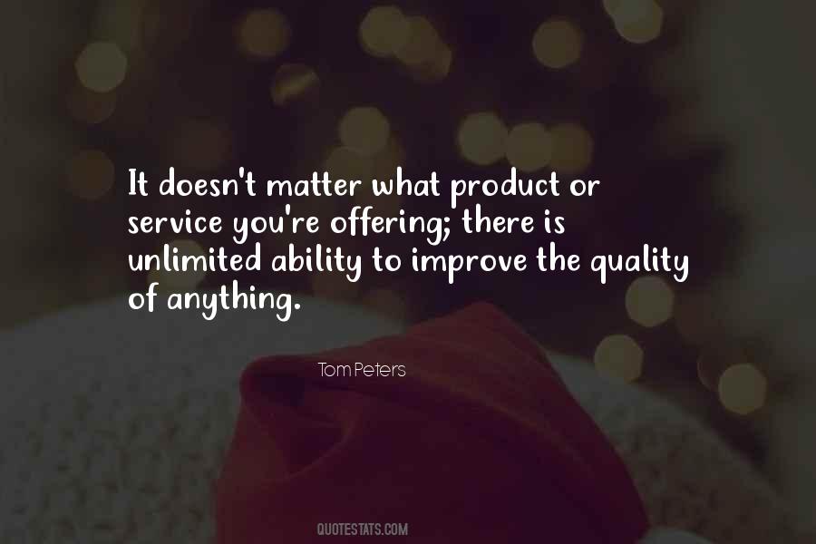 Quotes About Quality Service #352482