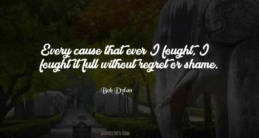 Quotes About Shame And Regret #1225032