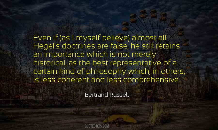 Quotes About Hegel #1607414