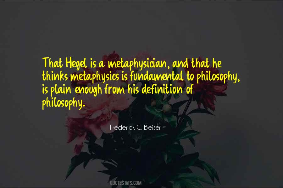 Quotes About Hegel #1782856