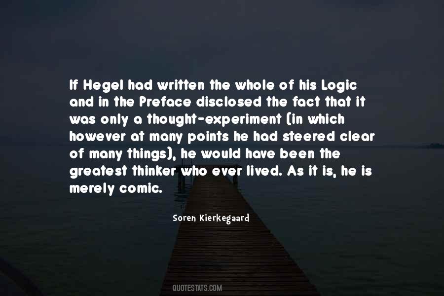 Quotes About Hegel #193277