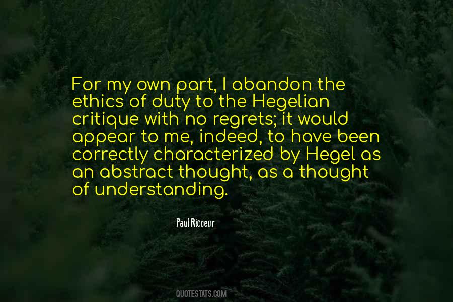 Quotes About Hegel #710890
