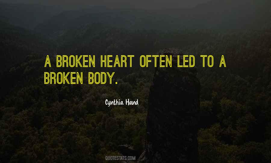 Quotes About Broken Hand #355173