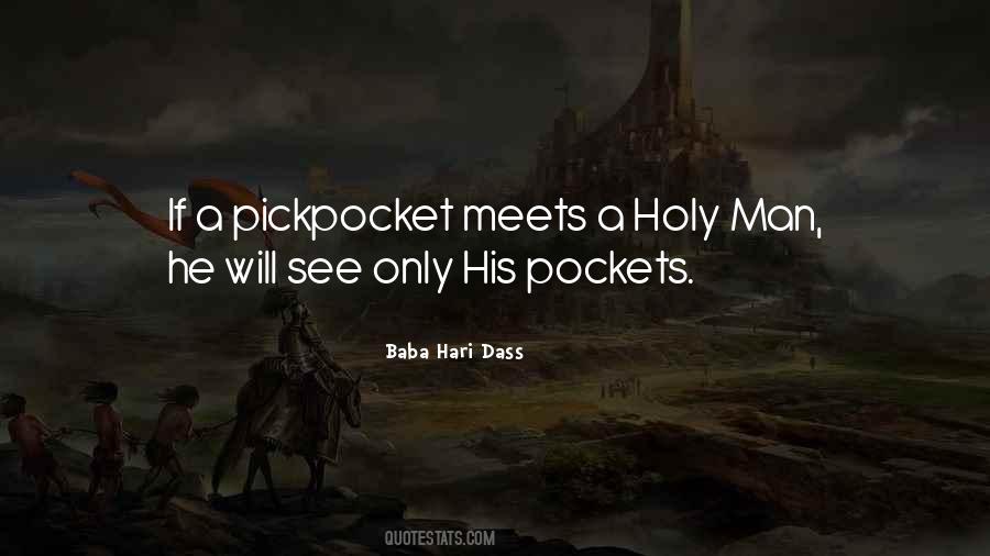 Quotes About Pickpocket #63669