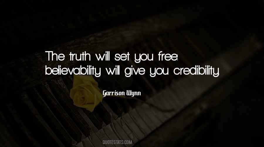 Quotes About Truth Will Set You Free #218365
