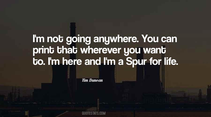Going Anywhere Quotes #994374