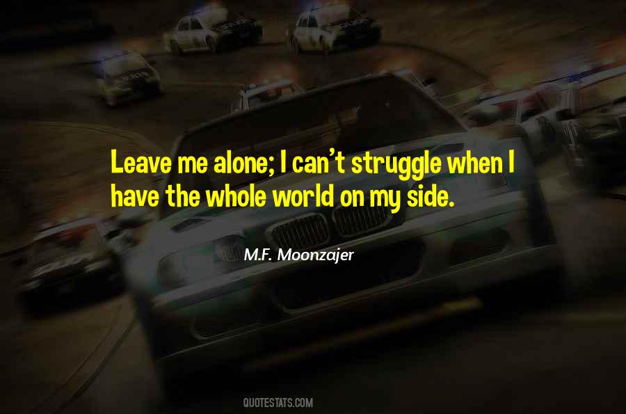 Quotes About Alone #1843538