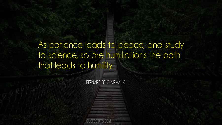 Quotes About Patience And Peace #91589