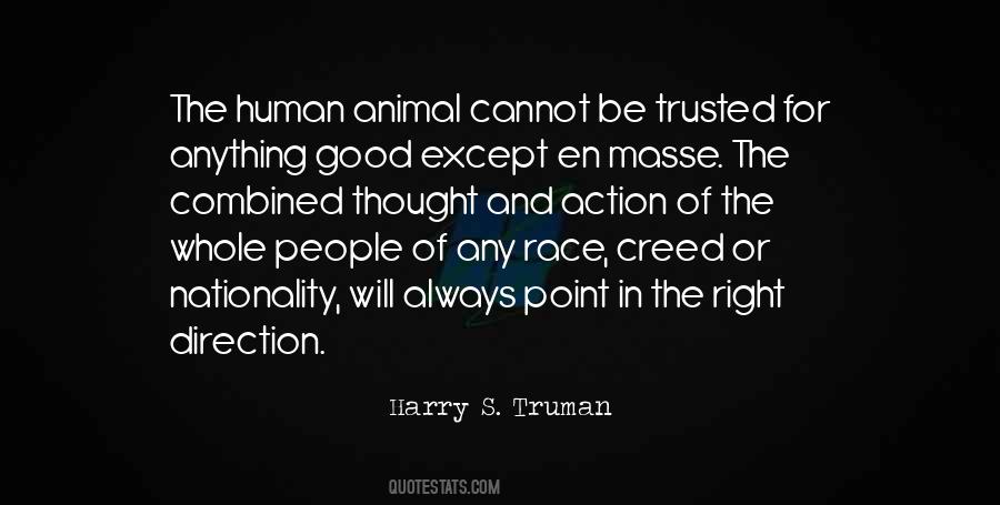 Human Animal Quotes #1069621