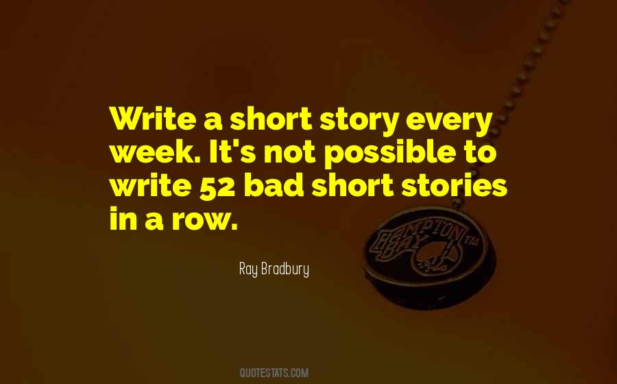 Quotes About Short Stories #1012908