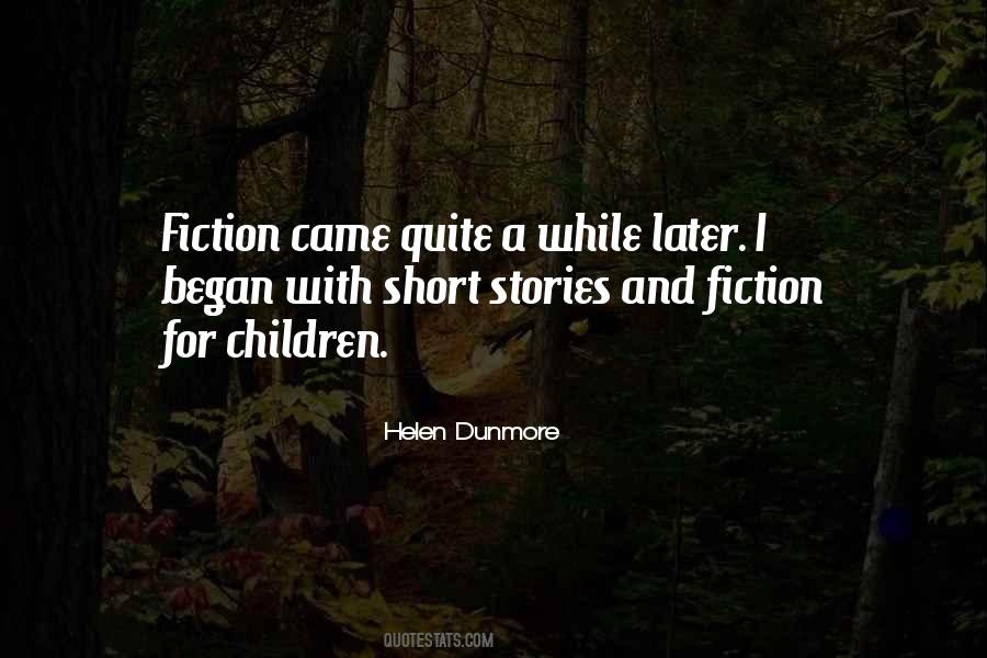 Quotes About Short Stories #1089887