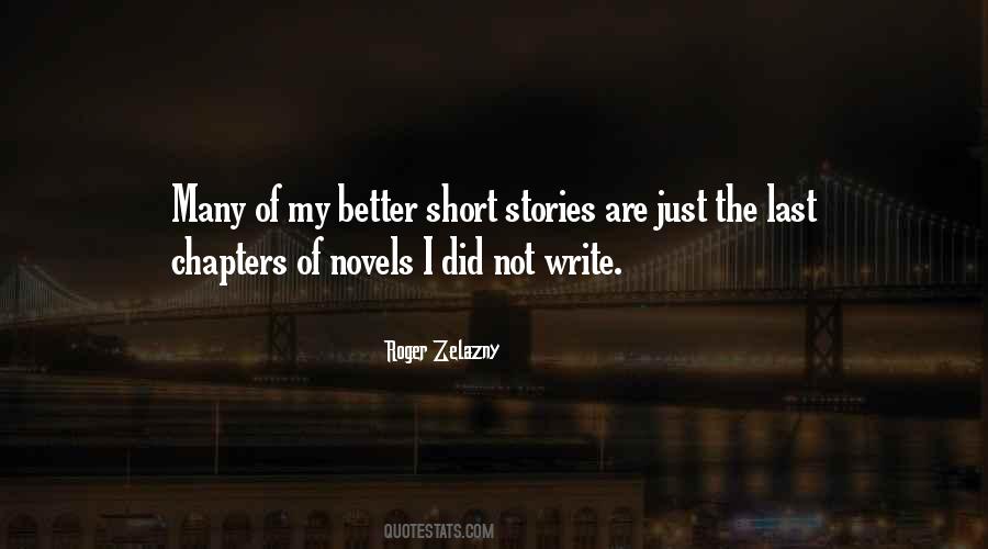 Quotes About Short Stories #1229393