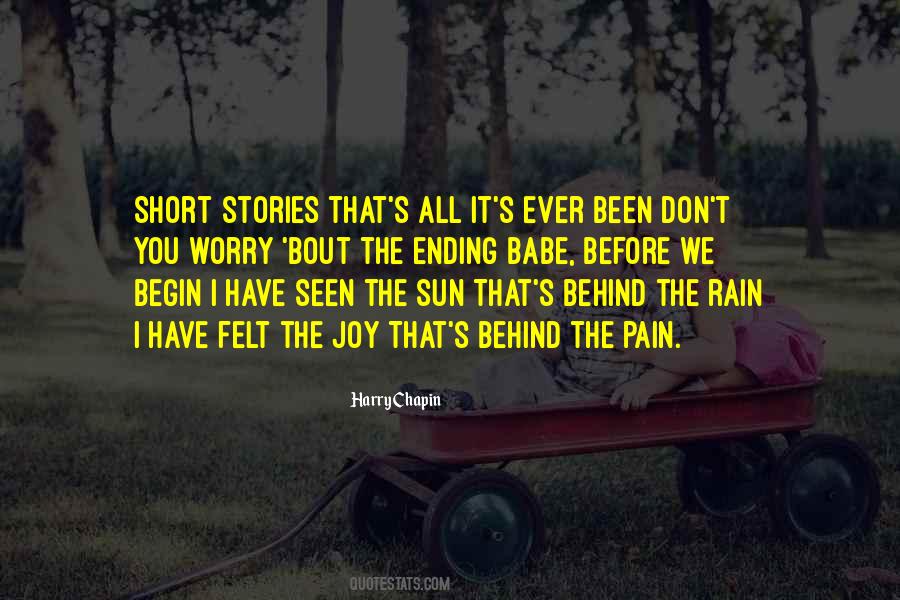 Quotes About Short Stories #1239372