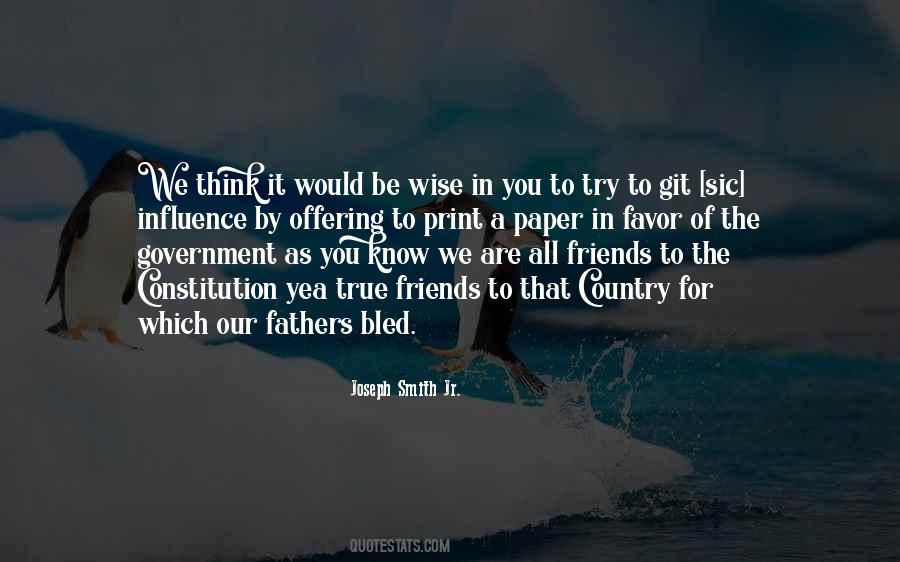 Quotes About Wise Friends #888352