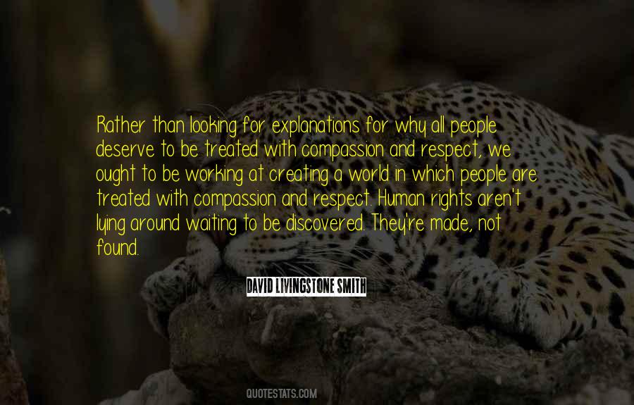 Quotes About Humanity And Compassion #300051