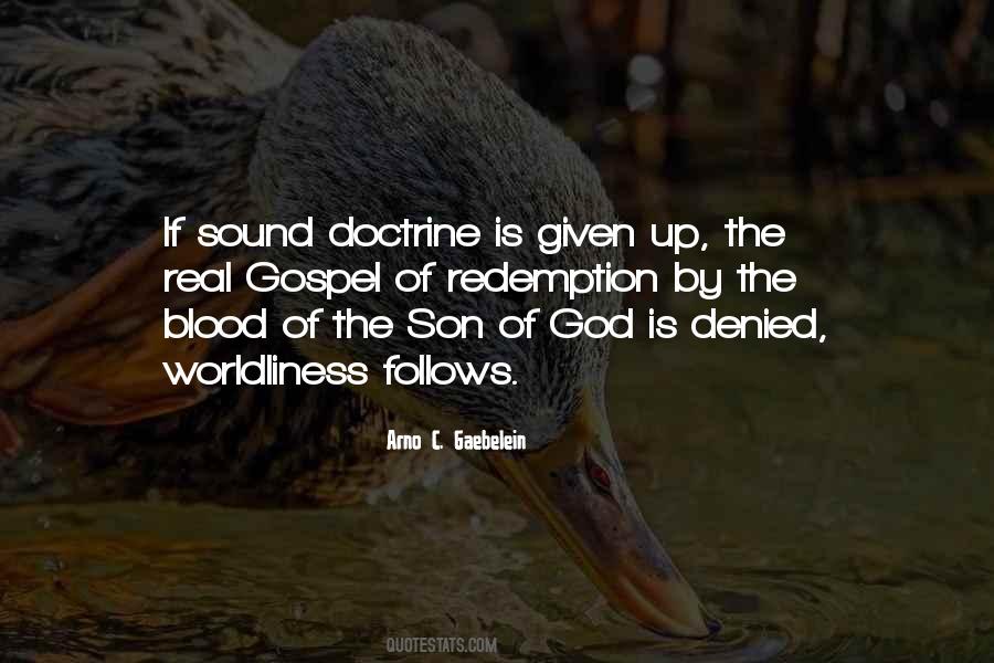 Quotes About Sound Doctrine #1366647