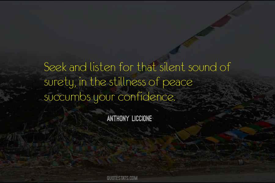 Silent And Listen Quotes #769810