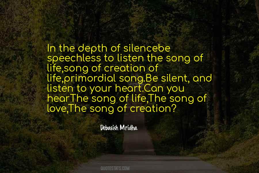 Silent And Listen Quotes #904578