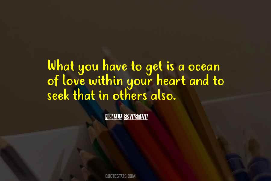 Ocean Of Love Quotes #297171