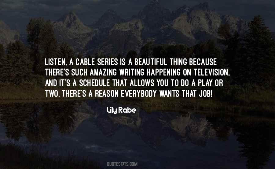 Quotes About Cable #1247354