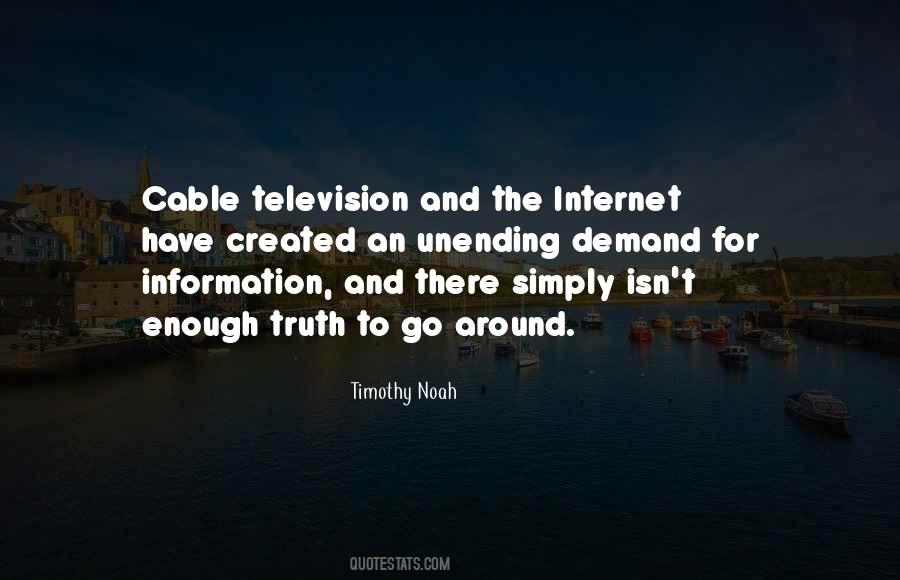 Quotes About Cable #1287152
