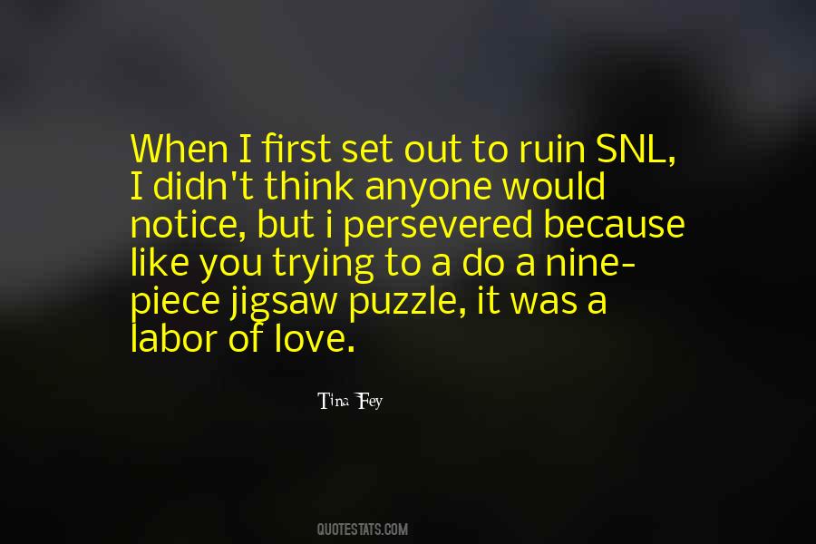 Love Puzzle Quotes #1227553