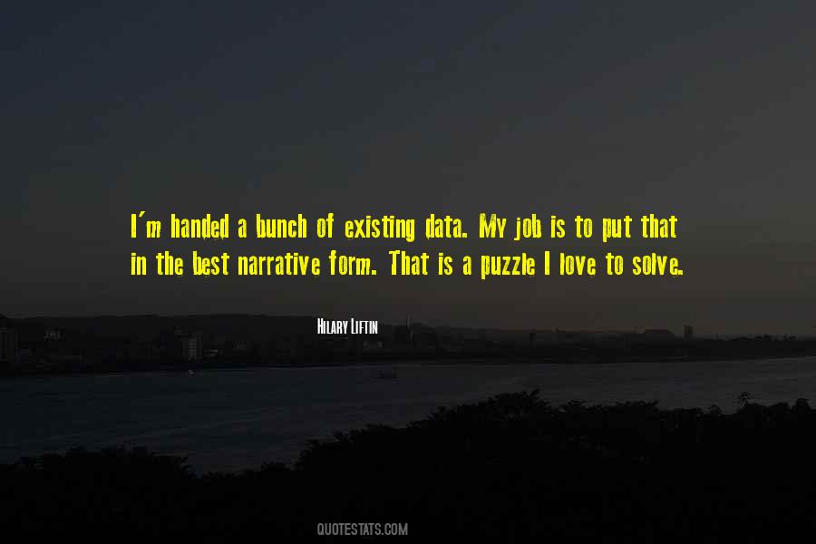 Love Puzzle Quotes #1774667
